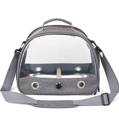 Wholesale Bulk Bird Travel Carrier Portable Transport Bird Cage With Stainless Steel Tray Small Pet Multi - functional Parrot Bird Bag Outdoor - Furbury