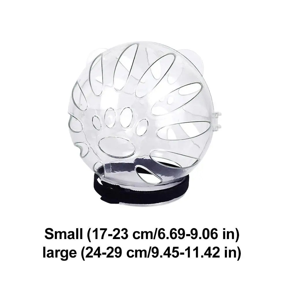 Wholesale Bulk Cat Muzzle Boots Set Anti Bite Breathable Space Hood Clear Cats Helmet With Paw Cover Portable Astronaut Helmet For Grooming ﻿ - Furbury