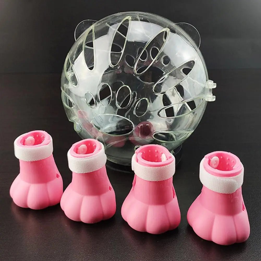 Wholesale Bulk Cat Muzzle Boots Set Anti Bite Breathable Space Hood Clear Cats Helmet With Paw Cover Portable Astronaut Helmet For Grooming ﻿ - Furbury