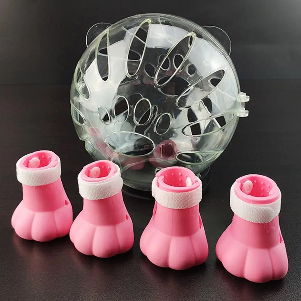Wholesale Bulk Cat Muzzle Boots Set Anti Bite Breathable Space Hood Clear Cats Helmet With Paw Cover Portable Astronaut Helmet For Grooming ﻿ - Furbury