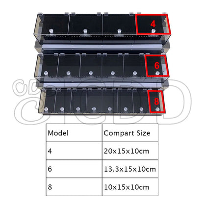 Wholesale Bulk Custom Acrylic Reptile Displays Cage Designing and Manufacturing Premium Reptile Snake Products Acrylic Stand Display Expo - Furbury