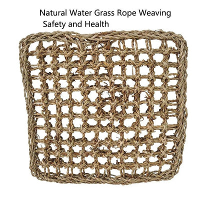 Wholesale Bulk Durable Parrot Birds Climbing Net Hand Woven Water Grass Net Parakeet Swing Play Rope Ladder Chew Toy Bird Cage Accessories ﻿Hot - Furbury
