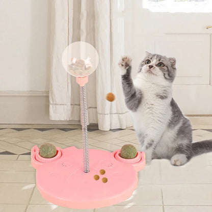 Wholesale Bulk Pet Puzzle Food Leaking Ball Toy Cat Dog Interactive Treat Leaking Toy Catnip Slow Cat Dog Feeder Fun Pet Products Accessories - Furbury