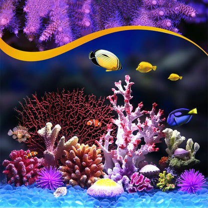 Wholesale Bulk Resin Coral Reef Aquarium Ornaments Fish Tank Decor Resin Coral Home Tank Decor - Furbury
