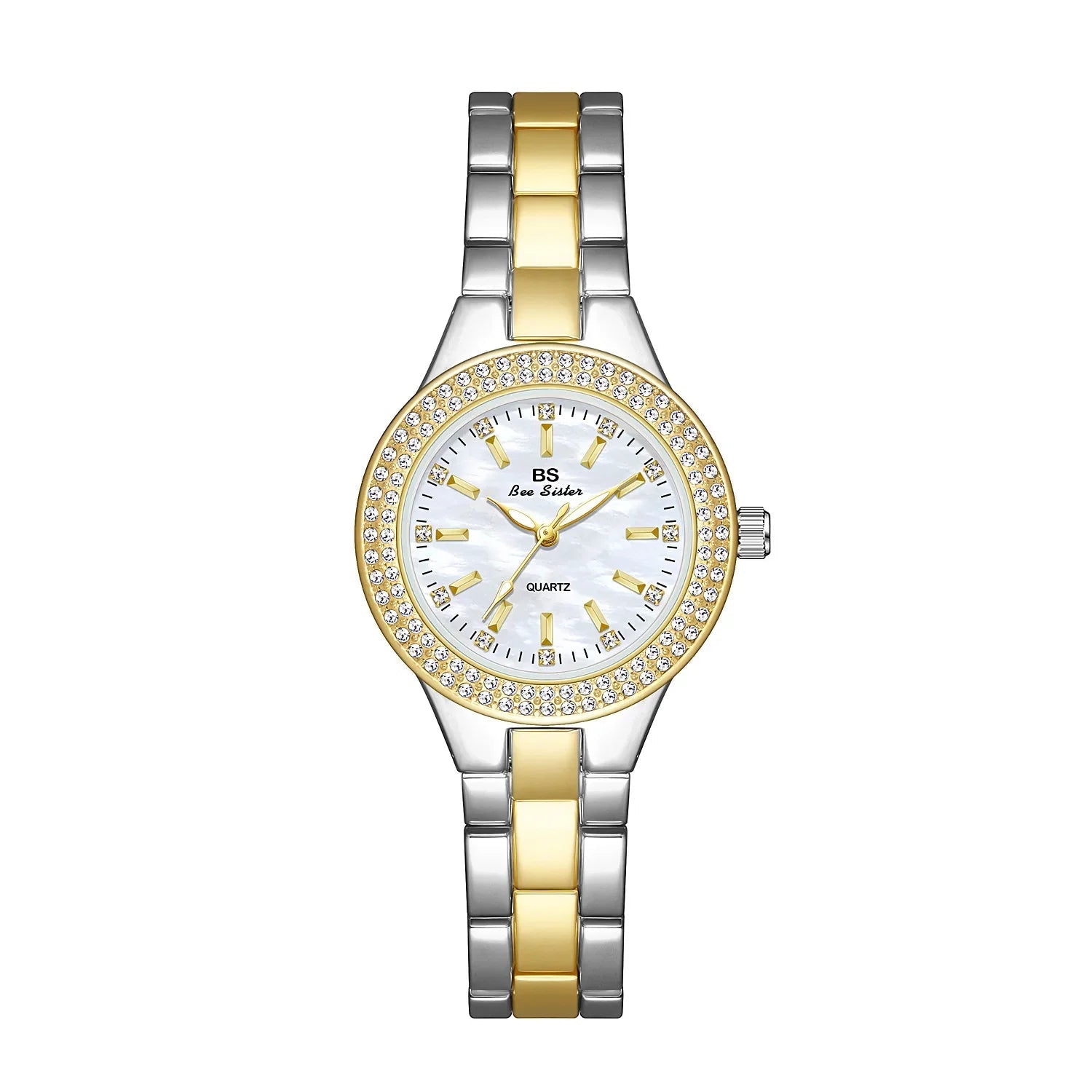 Women Watch Classic Light Luxury Brand Temperament Waterproof Gold Metal Bracelet Ladies Fashion Quartz Wristwatches Gift Лолита - Checkouts UK