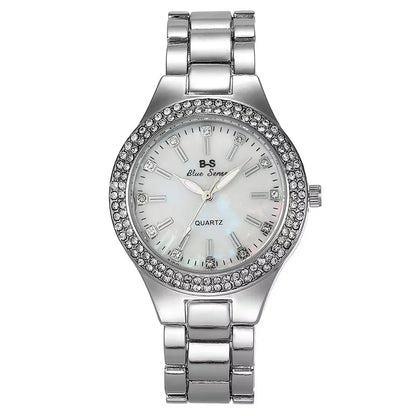 Women Watch Classic Light Luxury Brand Temperament Waterproof Gold Metal Bracelet Ladies Fashion Quartz Wristwatches Gift Лолита - Checkouts UK